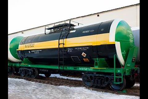 Russian manufacturer RM Rail has obtained certification for three wagon designs.